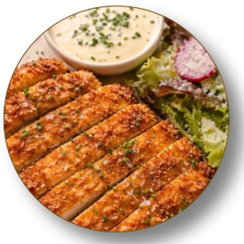 Chicken Katsu with Wasabi Mayo